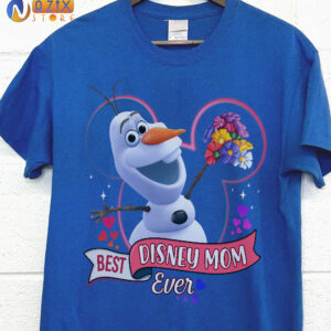 Best Disney Mom Ever Olaf T-Shirt 1 best disney mom ever olaf ig33x