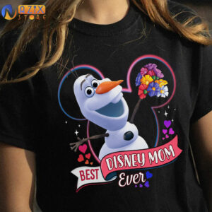 Best Disney Mom Ever Olaf T-Shirt 4 best disney mom ever olaf sf8dj