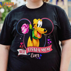 Best Disney Mom Ever Pluto T-Shirt 2 best disney mom ever pluto ujb94