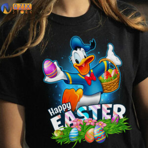 Donald Duck Happy Easter Day T-Shirt 4 Donald Duck Happy Easter Day T-Shirt