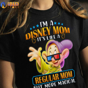 DOPEY Shirt - I’m A Disney Mom It’S Like A Regular Mom But More Magical 4 dopey im a disney mom its like a regular mom but more magical q77ru