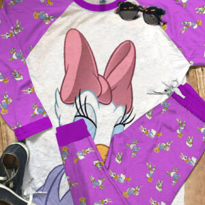 Purple Daisy Pajamas - Girl's Pajamas Sets 2 ds unisex pajama cplgg