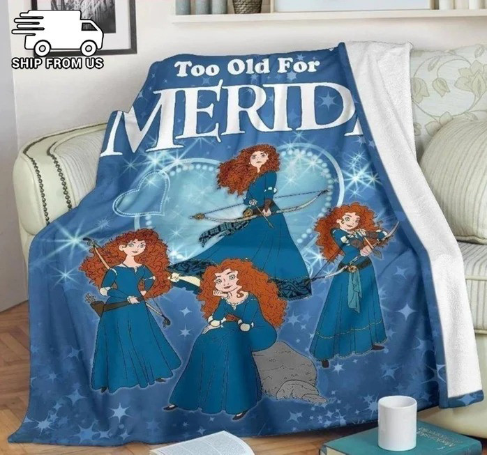 We Are Never Too Old For Merdia Blanket