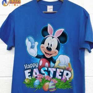 Mickey MouseHappy Easter Day T-Shirt 1 Mickey MouseHappy Easter Day T-Shirt
