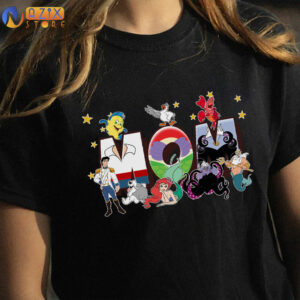 T-shirts for Mom with Ariel Disney Movie Characters 4 momariel dcz4n