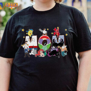 T-shirts for Mom with Ariel Disney Movie Characters 2 momariel husy2