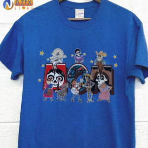 T-shirts for Mom with Coco Disney Movie Characters T-shirts for Mom with Coco Disney Movie Characters