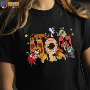 T-shirts for Mom with Printed Lion King Characters 4 momlion king guu53