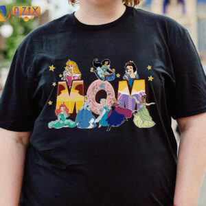 T-shirts for Mom with Disney Princess Characters 2 momprincess gvfdd