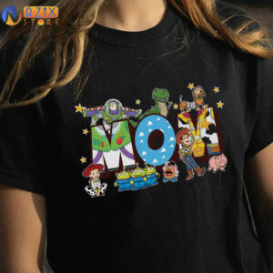 T-shirt For Mom With Pictures Of Toy Disney Characters 4 momtoy story 1ej47