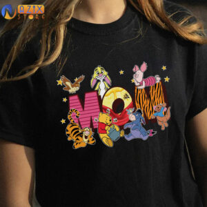 T-Shirt For Mom With Pictures Of Disney Characters 4 momwtp xbyx9