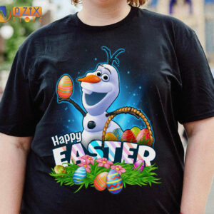 Olaf Happy Easter Day T-Shirt 2 Olaf Happy Easter Day T-Shirt