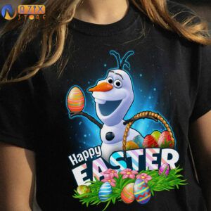 Olaf Happy Easter Day T-Shirt 4 Olaf Happy Easter Day T-Shirt