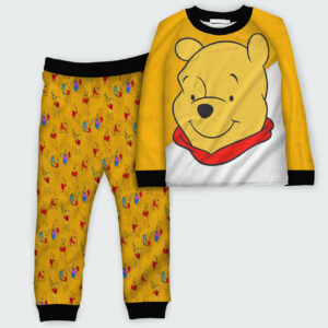 Pooh Disney Pajamas Very Cute Yellow