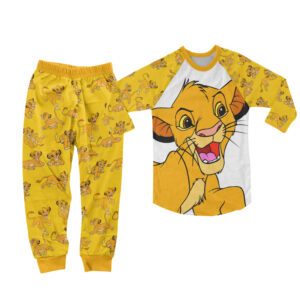 Yellow Simba Pajamas