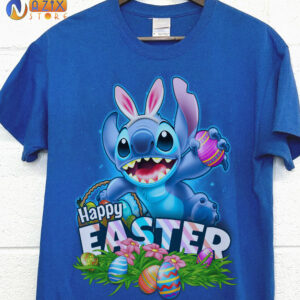 Stitch Happy Easter Day T-Shirt Stitch Happy Easter Day T-Shirt