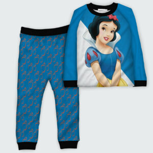 Blue Cute Snow Disney Pajamas Style