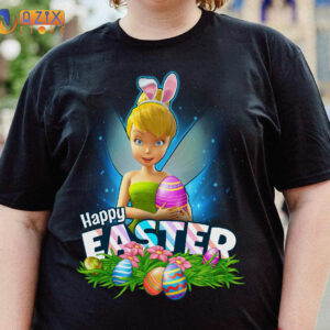 Disney Tinkerbell Happy Easter Day T-Shirt 2 Disney Tinkerbell Happy Easter Day T-Shirt