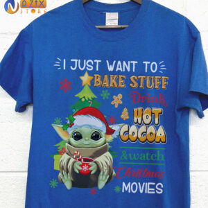 I Just Want Baby Yoda Christmas T-Shirt I Just Want Baby Yoda Christmas T-Shirt