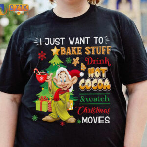 I Just Want Dopey Christmas Shirt I Just Want Dopey Christmas Shirt