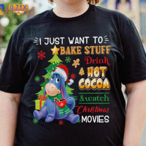 I Just Want Eeyore Christmas Shirt I Just Want Eeyore Christmas Shirt