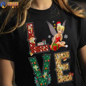 Tinkerbell Christmas T-Shirt 4 tinkerbell 333s3