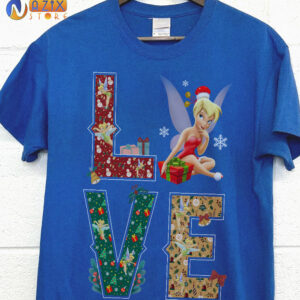 Tinkerbell Christmas T-Shirt Tinkerbell Christmas T-Shirt
