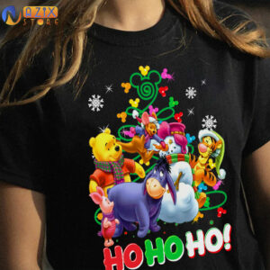 Winnie The Pooh Christmas T-Shirt 4 Winnie The Pooh Christmas T-Shirt