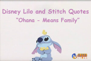 Disney Lilo and Stitch Quotes